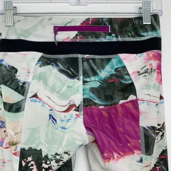 Lululemon‎ Run Inspire Crop II Pigment Wave Legging - Picture 6 of 8